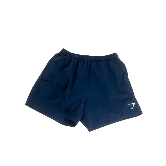 Gymshark Women's Blue Athletic Relaxed Gym Shorts - Medium - Picture 1 of 13
